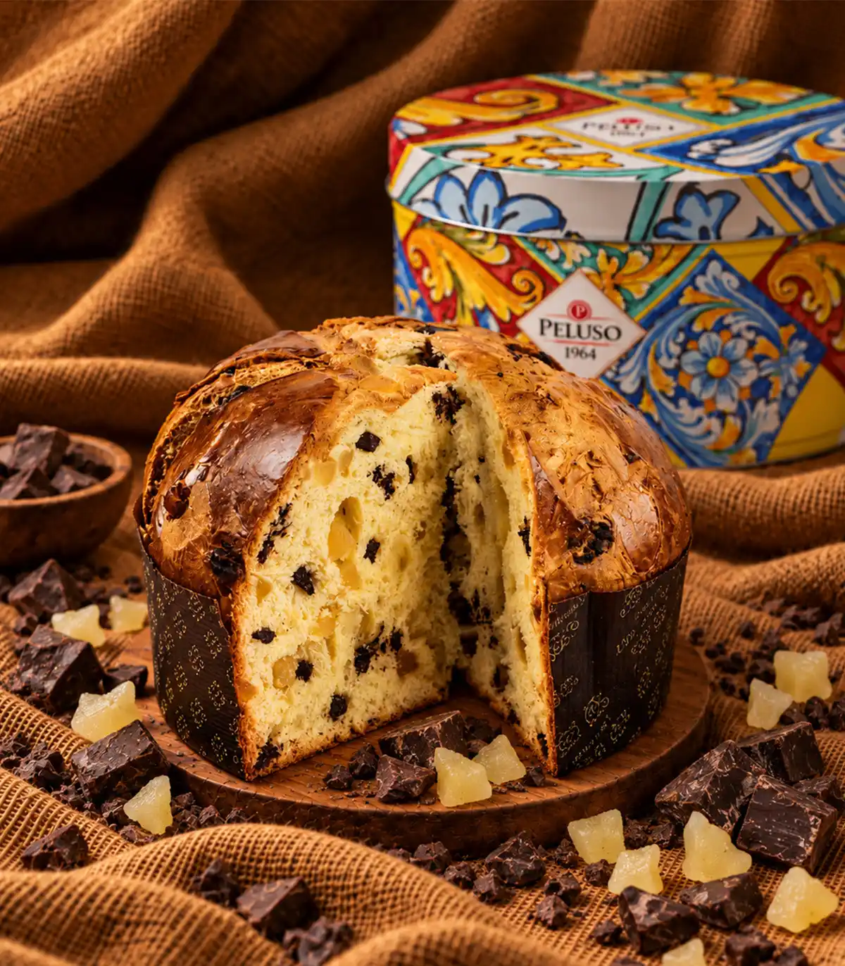 Panettone Cioccolato e Pera_Latta